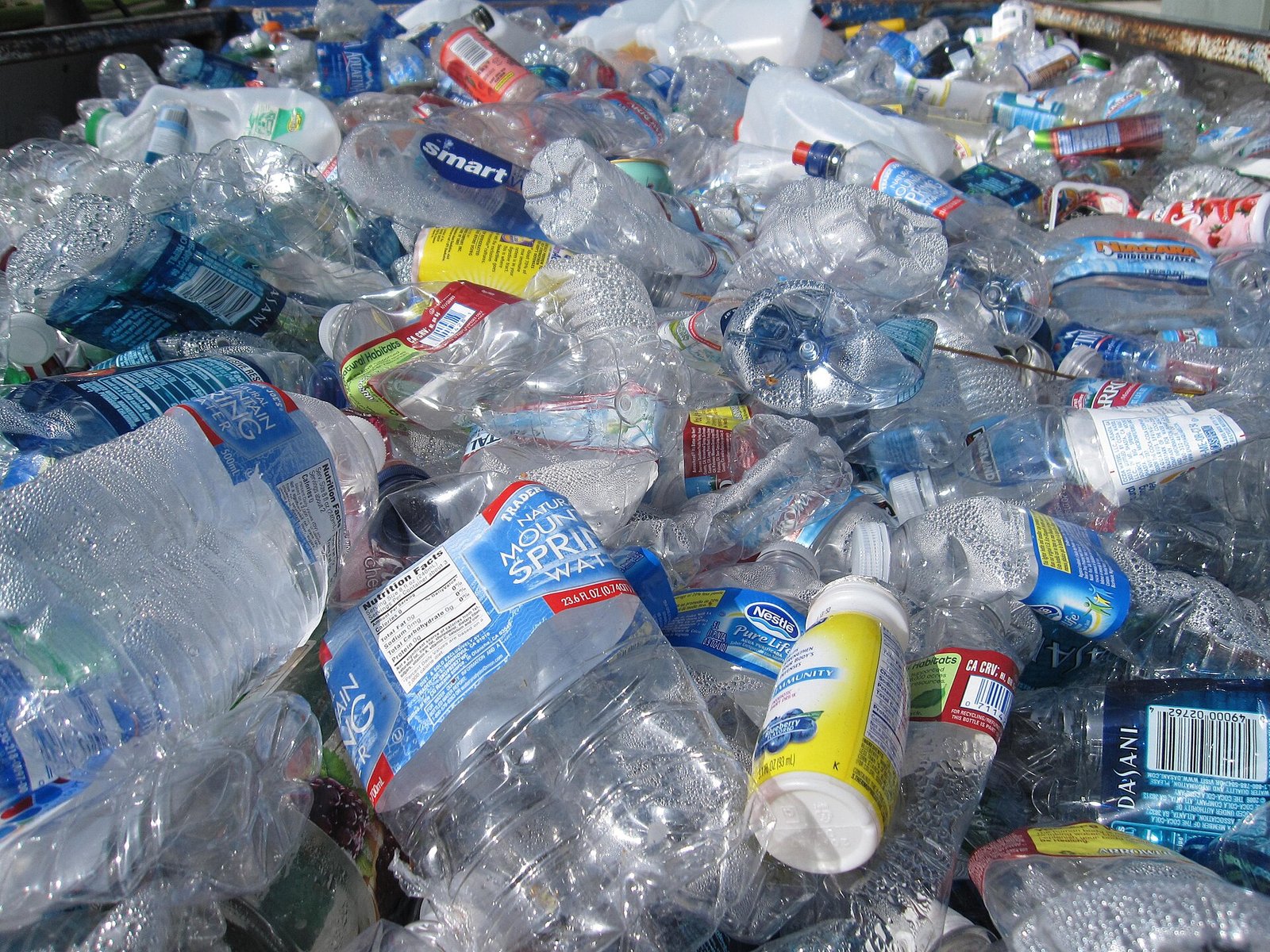 Collected containers